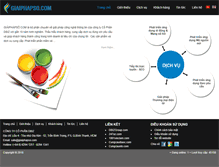 Tablet Screenshot of giaiphapso.com